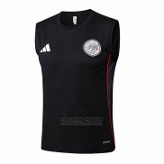 Camiseta de Entrenamiento Ajax Sin Mangas 2025-2026 Negro