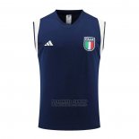 Camiseta de Entrenamiento Italia Sin Mangas 2023-2024 Azul