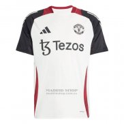 Camiseta de Entrenamiento Manchester United 2024-2025 Blanco