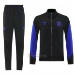 Chandal de Chaqueta del Barcelona Nino 2025-2026 Negro