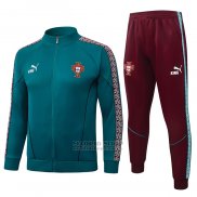 Chandal de Chaqueta del Portugal Nino 2026-2027 Verde
