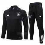 Chandal de Sudadera del Alemania Nino 2025-2026 Negro
