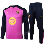 Chandal de Sudadera del Barcelona Nino 2025-2026 Purpura