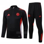 Chandal de Sudadera del Bayern Munich Nino 2025-2026 Negro