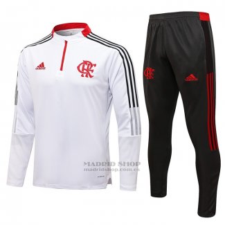 Chandal de Sudadera del Flamengo 2021-2022 Blanco