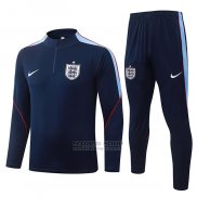 Chandal de Sudadera del Inglaterra Nino 2026-2027 Azul