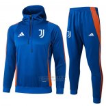 Chandal de Sudadera del Juventus 2024-2025 Azul