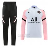 Chandal de Sudadera del Paris Saint-Germain 2021-2022 Blanco