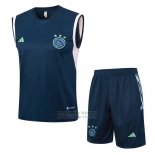 Chandal del Ajax Sin Mangas 2023-2024 Azul