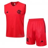 Chandal del Flamengo Sin Mangas 2023-2024 Rojo