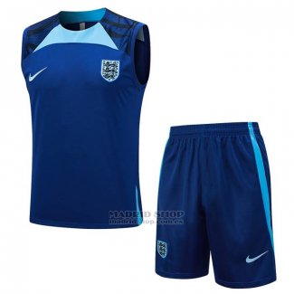 Chandal del Inglaterra Sin Mangas 2023-2024 Azul