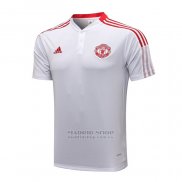 Polo Manchester United 2021-22 Blanco