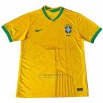Tailandia Camiseta Brasil Jesus 202024-2025 Amarillo