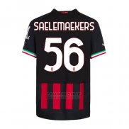 Camiseta AC Milan Jugador Saelemaekers 1ª 2022-2023