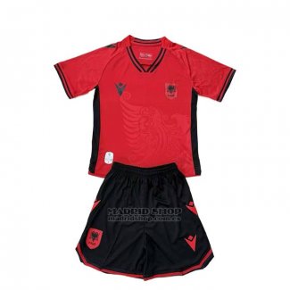 Camiseta Albania 1ª Nino 2025-2026