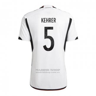 Camiseta Alemania Jugador Kehrer 1ª 2022