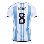 Camiseta Argentina Jugador Acuna 1ª 2022