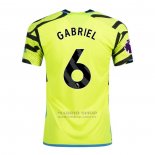 Camiseta Arsenal Jugador Gabriel 2ª 2023-2024