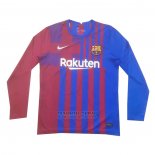 Camiseta Barcelona 1ª Manga Larga 2021-2022