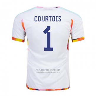 Camiseta Belgica Jugador Courtois 2ª 2022