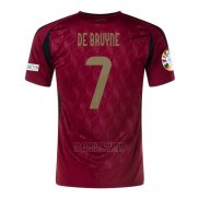 Camiseta Belgica Jugador De Bruyne 1ª 2024