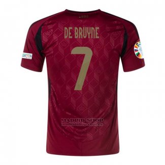 Camiseta Belgica Jugador De Bruyne 1ª 2024