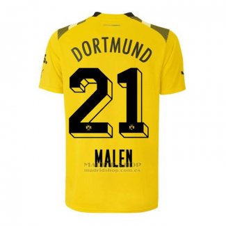Camiseta Borussia Dortmund Jugador Malen Cup 2022-2023