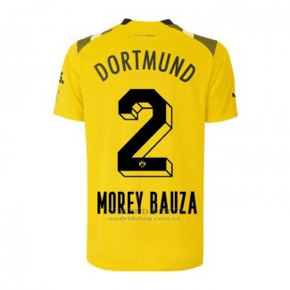 Camiseta Borussia Dortmund Jugador Morey Bauza Cup 2022-2023