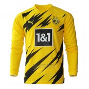 Camiseta Borussia Dortmund 1ª Manga Larga 2020-2021
