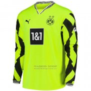 Camiseta Borussia Dortmund Special Manga Larga 2024-2025 Amarillo