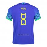 Camiseta Brasil Jugador Fred 2ª 2022