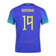 Camiseta Brasil Jugador Raphinha 2ª 2022