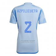 Camiseta Espana Jugador Azpilicueta 2ª 2022