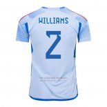 Camiseta Espana Jugador Williams 2ª 2022