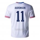 Camiseta Estados Unidos Jugador AAronson 1ª 2024