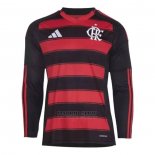 Camiseta Flamengo 1ª Manga Larga 2025-2026