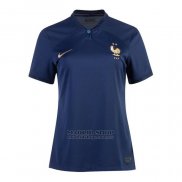 Camiseta Francia 1ª Mujer 2022