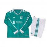 Camiseta Liverpool 3ª Manga Larga Nino 2025-2026