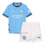 Camiseta Manchester City 1ª Nino 2024-2025