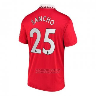 Camiseta Manchester United Jugador Sancho 1ª 2022-2023