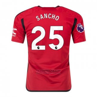 Camiseta Manchester United Jugador Sancho 1ª 2023-2024