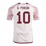 Camiseta Mexico Jugador O.Pineda 2ª 2022