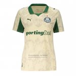 Camiseta Palmeiras 2ª Mujer 2025 Amarillo
