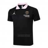 Camiseta Polo del Paris Saint-Germain Jordan 2024-2025 Negro