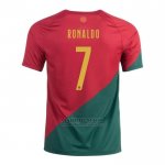 Camiseta Portugal Jugador Ronaldo 1ª 2022