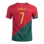 Camiseta Portugal Jugador Ronaldo 1ª 2022