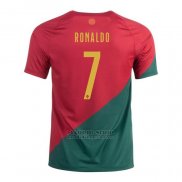 Camiseta Portugal Jugador Ronaldo 1ª 2022