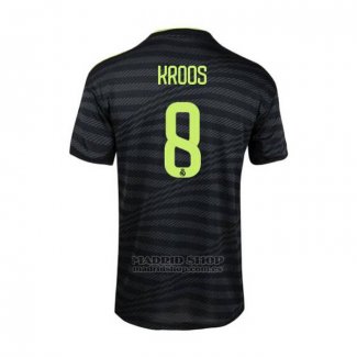 Camiseta Real Madrid Jugador Kroos 3ª 2022-2023