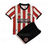 Camiseta Sheffield United 1ª Nino 2022-2023