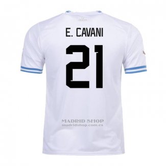 Camiseta Uruguay Jugador E.Cavani 2ª 2022